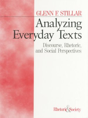 cover image of Analyzing Everyday Texts